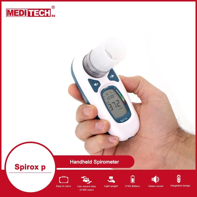 Spirox P Di Meditech Group Spirometro Approvato CE Con Schermo LCD