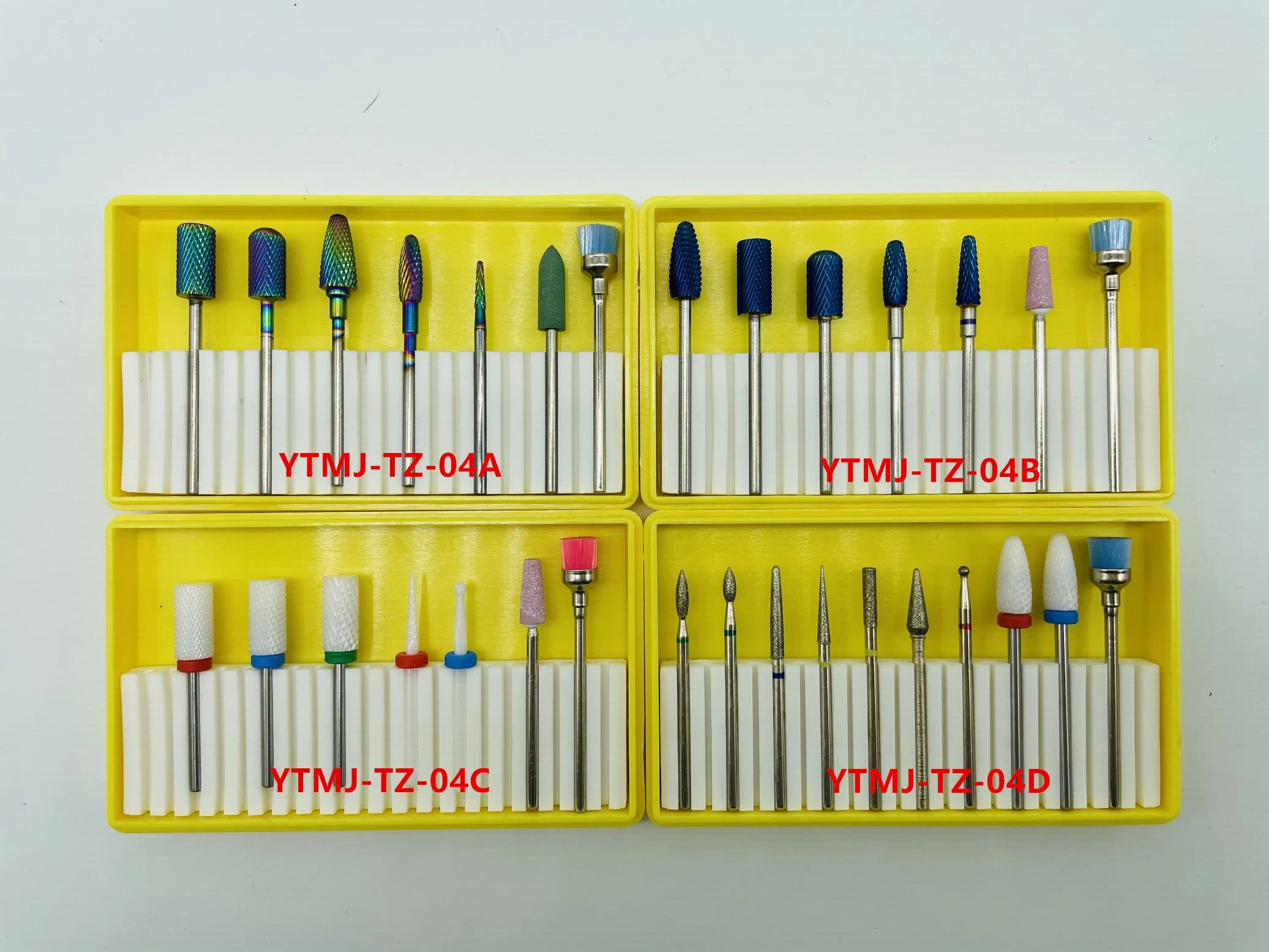 Nail Drill Bit Set Accept Custom Logo Ytmj-Tz-04D