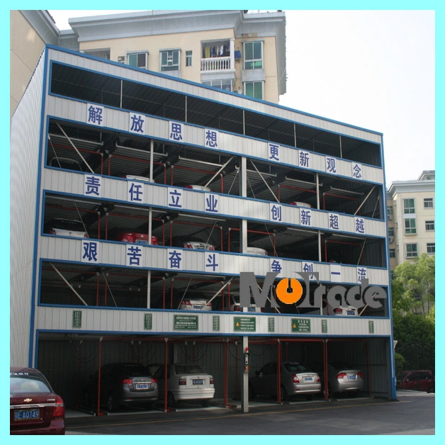 Automated Puzzle Type Steel Structure for Car Parking