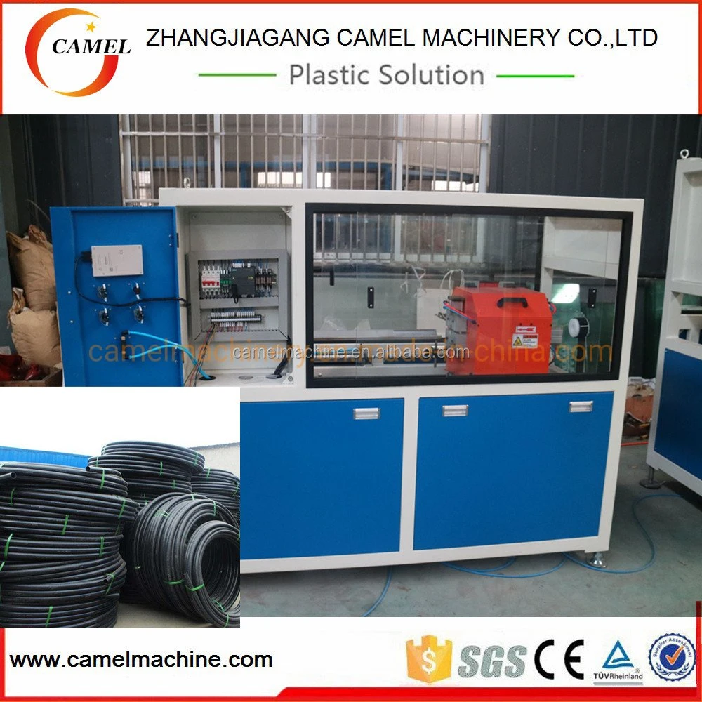 Plastic HDPE PPR PP Pipe PE Red Orange Electrical Conduit Tube Making Machine Extrusion Production Line