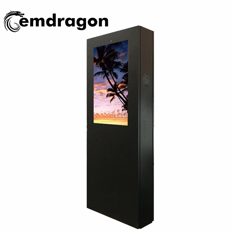 Digital Advertising 32 Inch Air-Cooled Vertical Screen Floor Outdoor Advertising Machine Hr Market Ad Player LED Multi Panel TV Wall LED Digital Signage