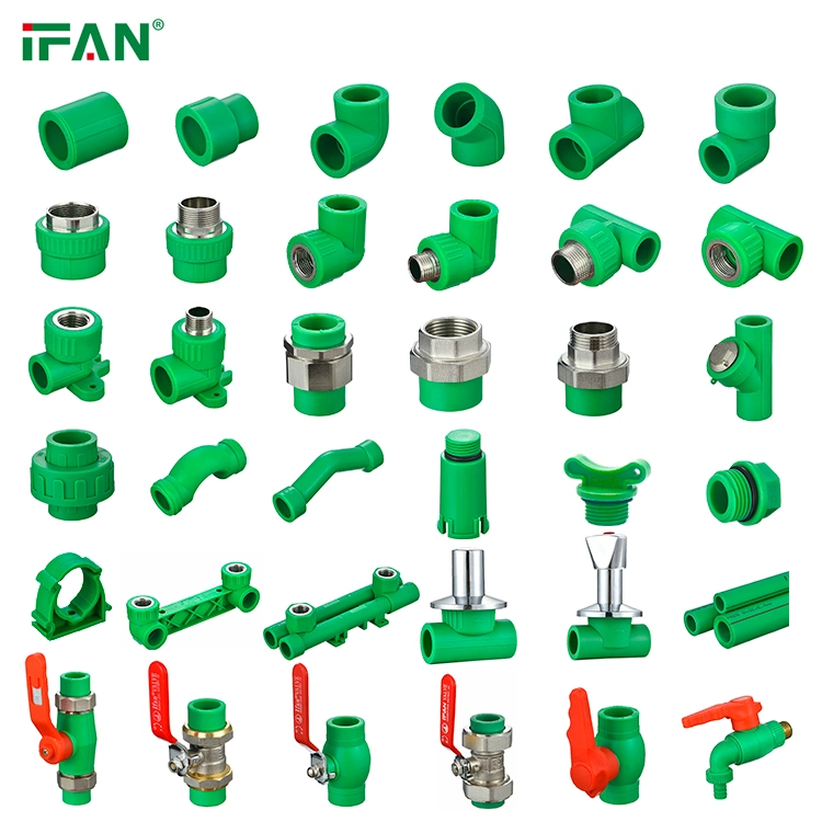 Ifan Factory Wholesale/Supplier High quality/High cost performance Plastic Pipe PPR Tube High Pressure PPR Pipe