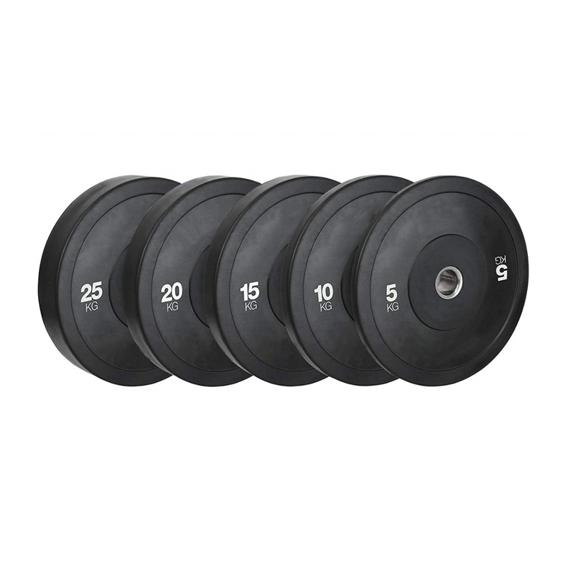 China Supplier Professional Home Strength Equipment Gym Plates Rubber Barbell Plates