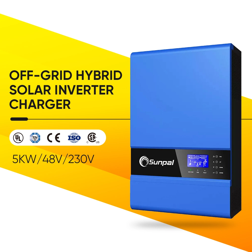 3KW 5 KW de fuera de la red inversor solar de 5kw Wi-Fi para su uso en casa