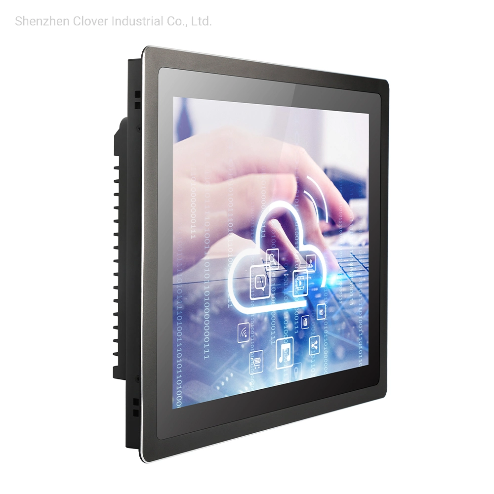 Monté sur un mur de la station d'ordinateur AIO PC Touch Panel PC de l'écran tous les disques durs SSD dans une fenêtre d'Android10 PC avec lecteur de DVD /appareil photo