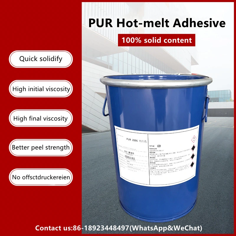 100 % Teneur en SOLIDES PUR colle hot melt pour meubles Woodworking fournissent des exemples de