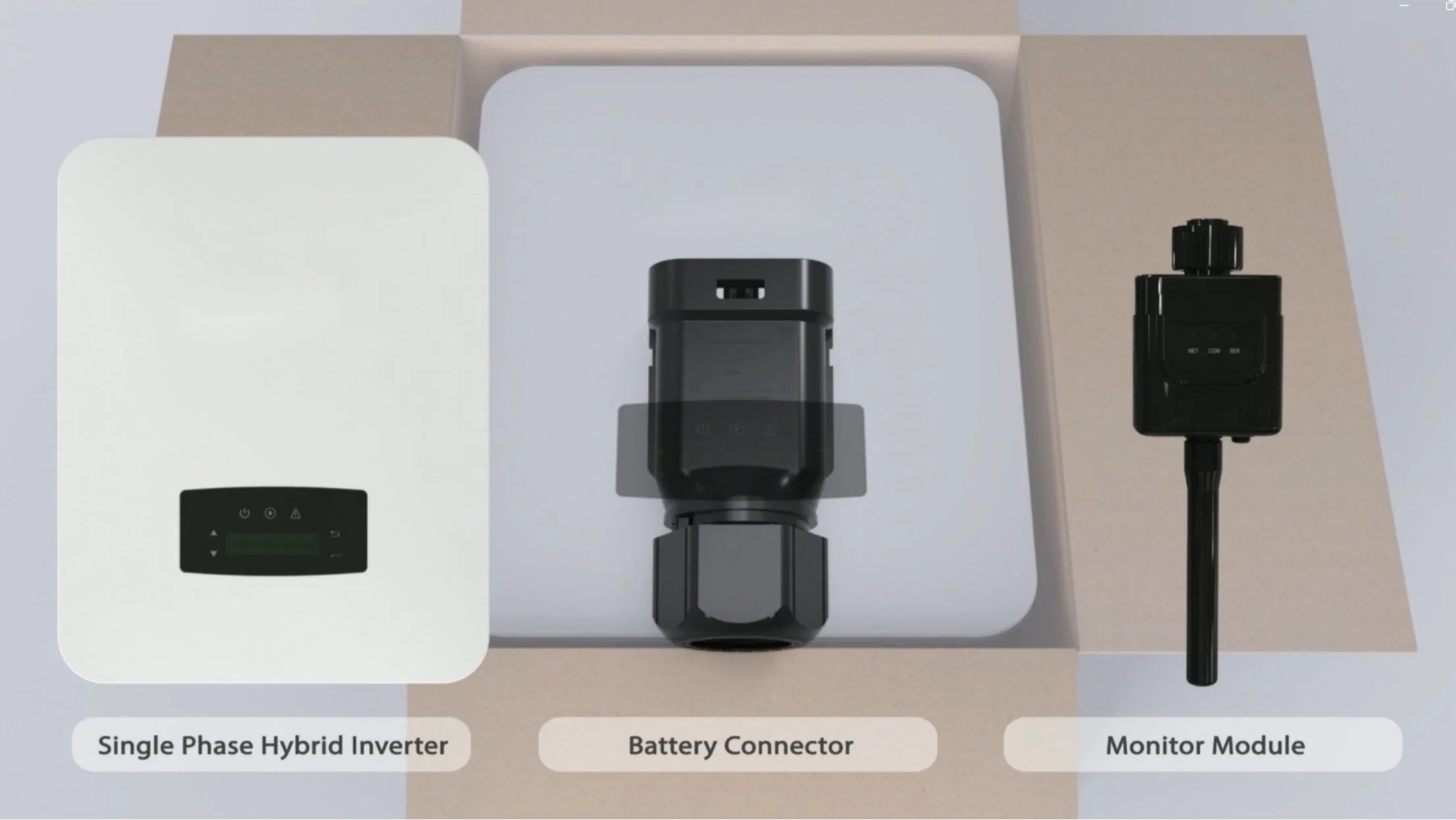 Pura onda de seno Inverter Productos de Energía Solar 3kw 4,6kw 5kw Encendido/apagado del sistema de alimentación de Grid Home