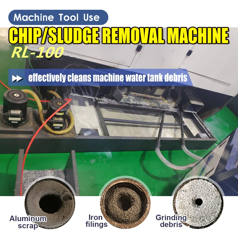 Coolant Tank Cleaner Sludge Removal Machine Used in CNC Machinery