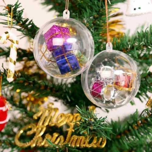 Christmas Ball / Christmas Plastic Balls / Hang Balls/Transparent Ball