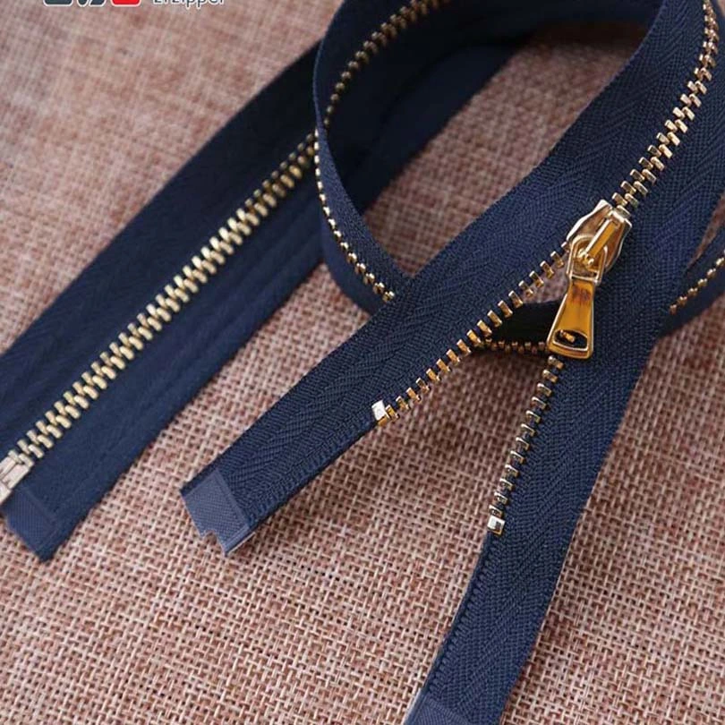 Clothing Accessories 2way Separating Metal Zipper for Bag