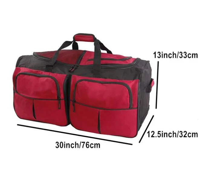 Lightweight 3 Pieces Set Hand Carry on Cabin EVA Polyester Soft Fabric Trolley Travel Luggage