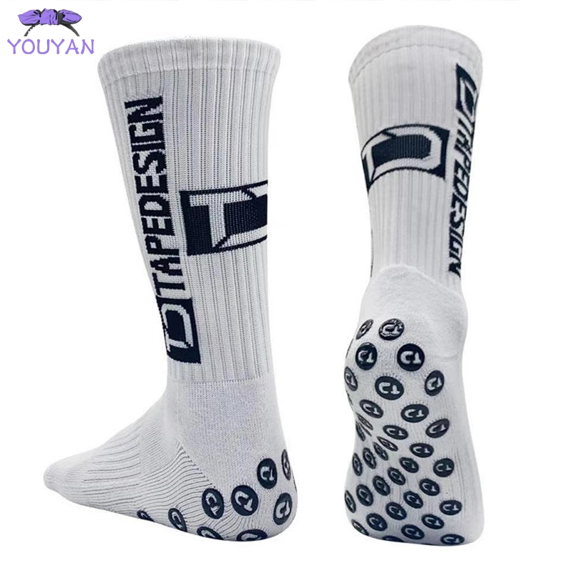 Hombres nuevos calcetines de fútbol antideslizamiento transpirable suave de alta calidad Deportes engrosado la ejecución de los calcetines calcetines de Fútbol de Mujeres Senderismo Ciclismo