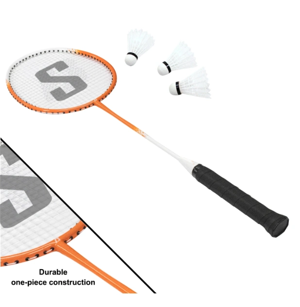 Steel Badminton Full Set 4PCS for Men and Women