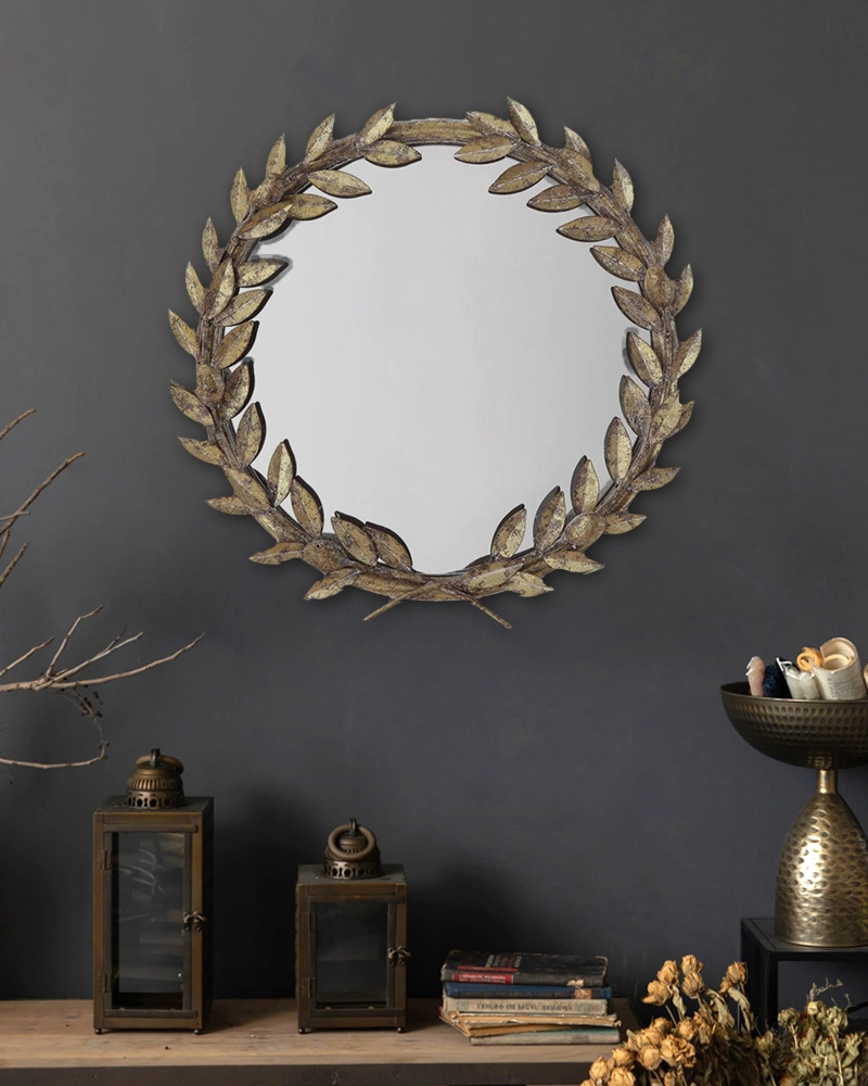 Elegant Style Vintage Mirrors Decor Wall Aluminum