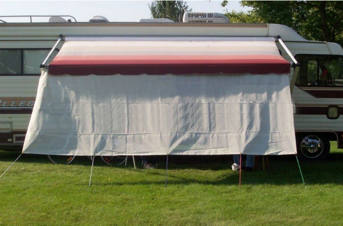 RV Panel Kit Sunblock Awning Privacy Screen Sunshade Drop 10 X 18FT