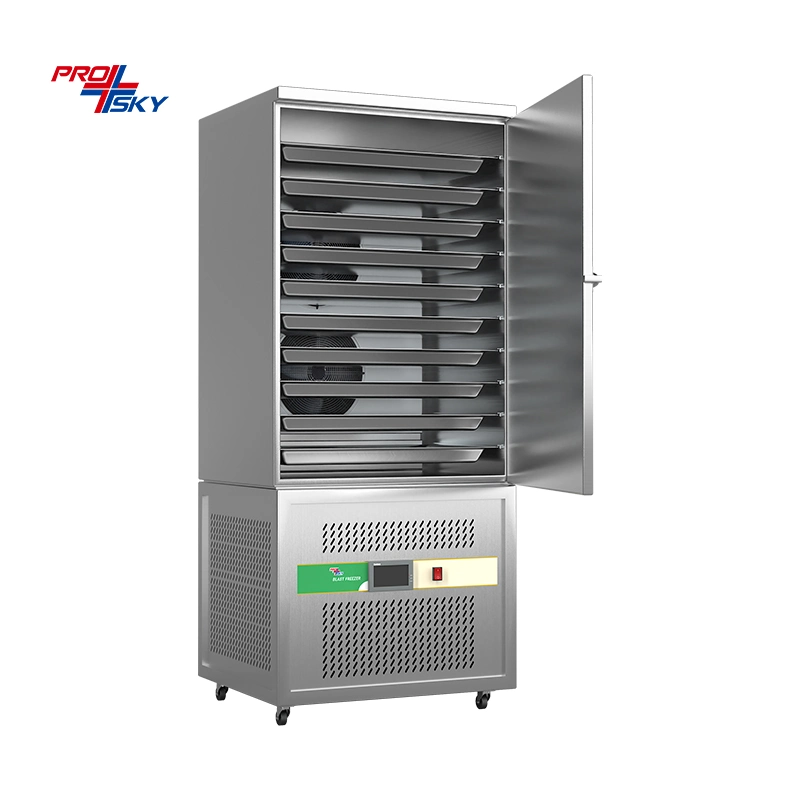 Congelador de congelador Prosky Ice Cream Blast Chiller -40 Display 220L for Carne