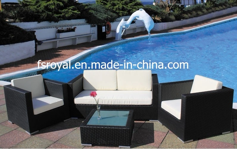 Modern Chinese Patio Garden Rattan Outdoor Sofa Sets Furniture