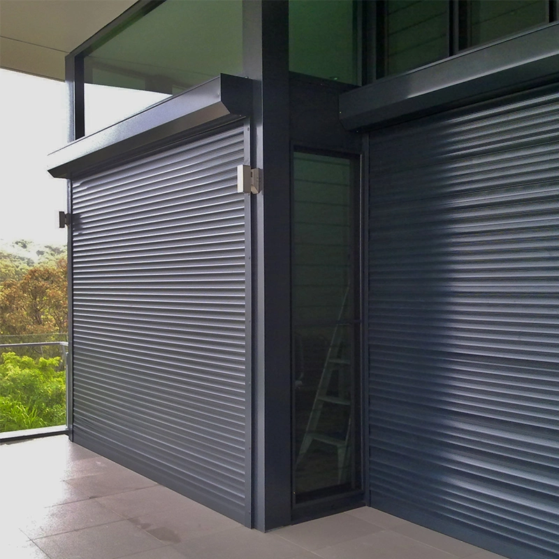 Aluminium Exterior Shutters in Guangzhou/Colorful Aluminum Roller Shutter Doors