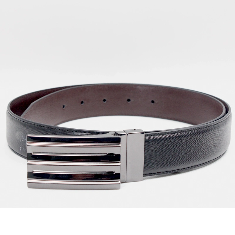 High Quality Luxury Reversible Leather Belt for Man