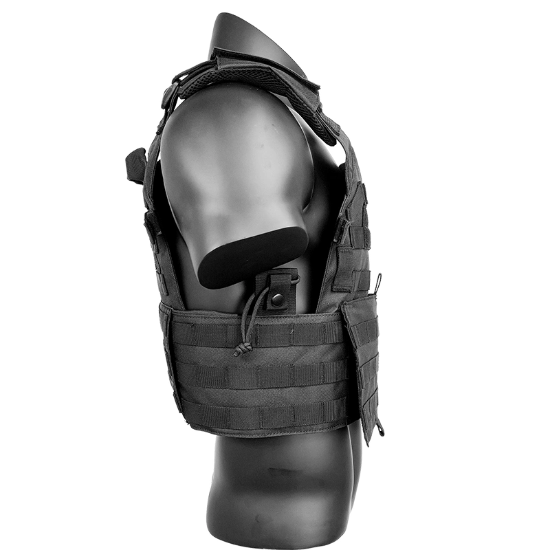 Fábrica al por mayor Molle a prueba de balas Negro Multifunctional Windproof Táctico Vest Militares