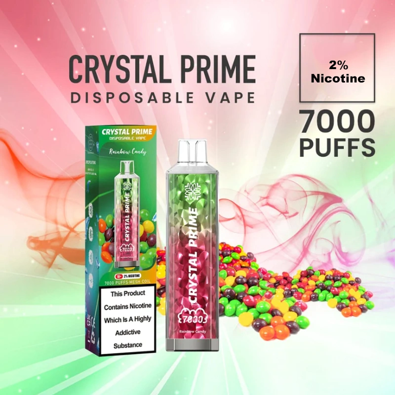 Neueste Großhandel Ske Crystal Bar 7000 Puff Einweg-Vape Pen Eh Sky Crystal pro Max E Zigarette