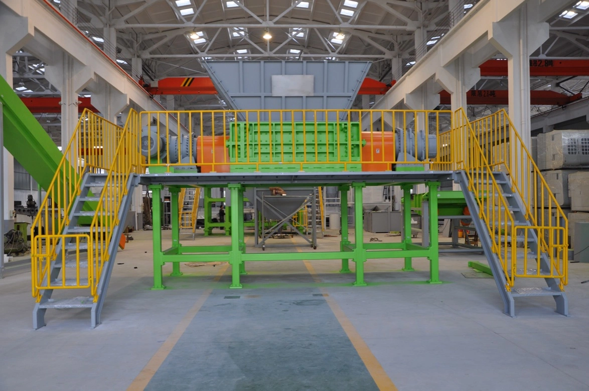 Waste OTR Tyre Cutting Machine for Tyre Recycling System