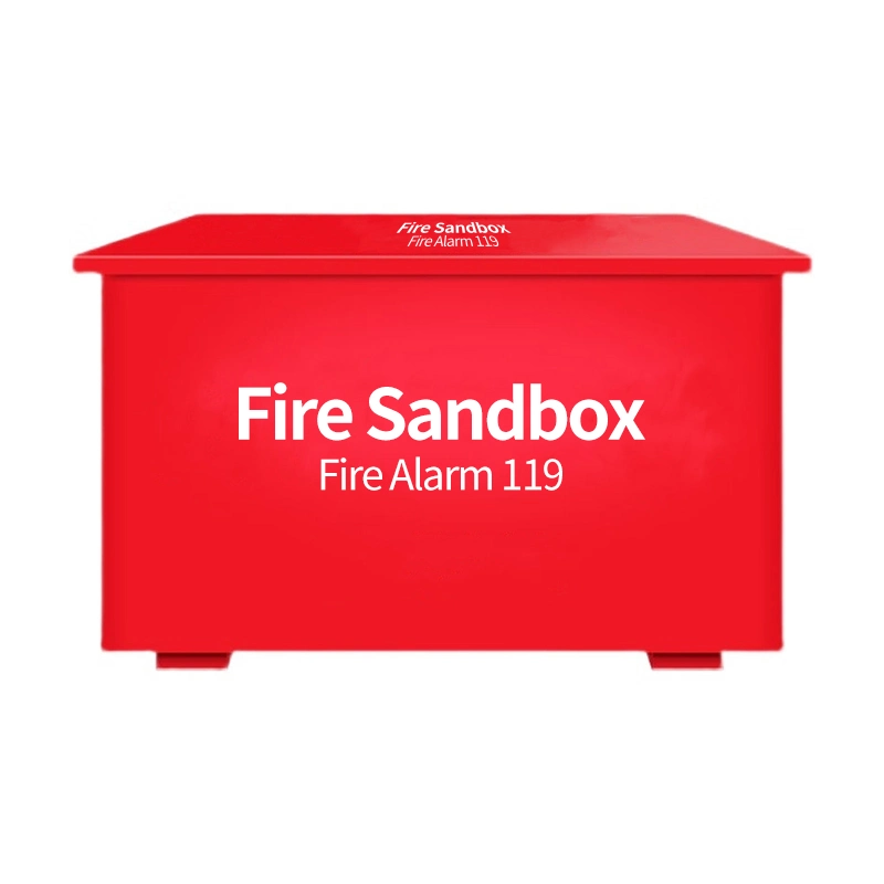 Factory Good Quality Rescue Equipment Red Fire Sand Box for Fire-Fighting