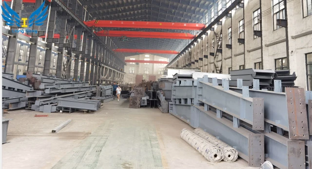 China Prefabricados Construcción material estructura de acero al mejor precio