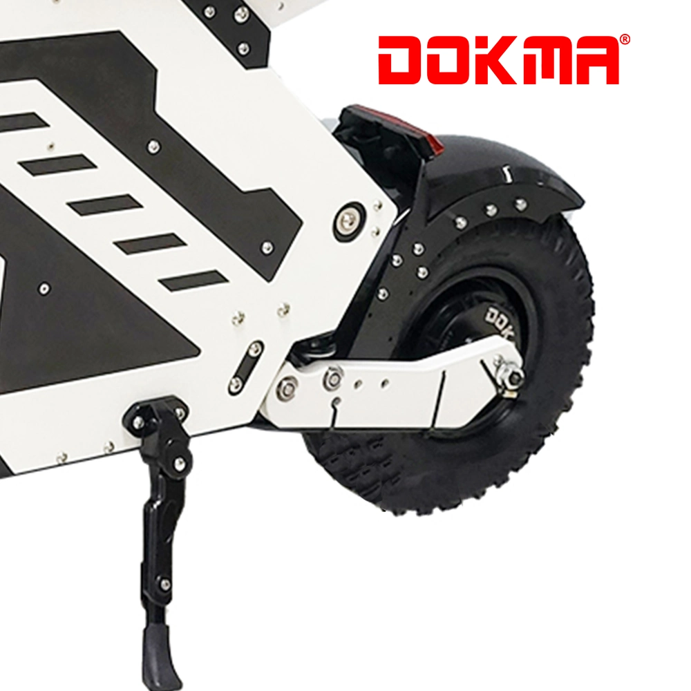 Dokma 72V 8000W on-Road Tire Dual Motors 2wheel Electric Scooter for Adult with CE