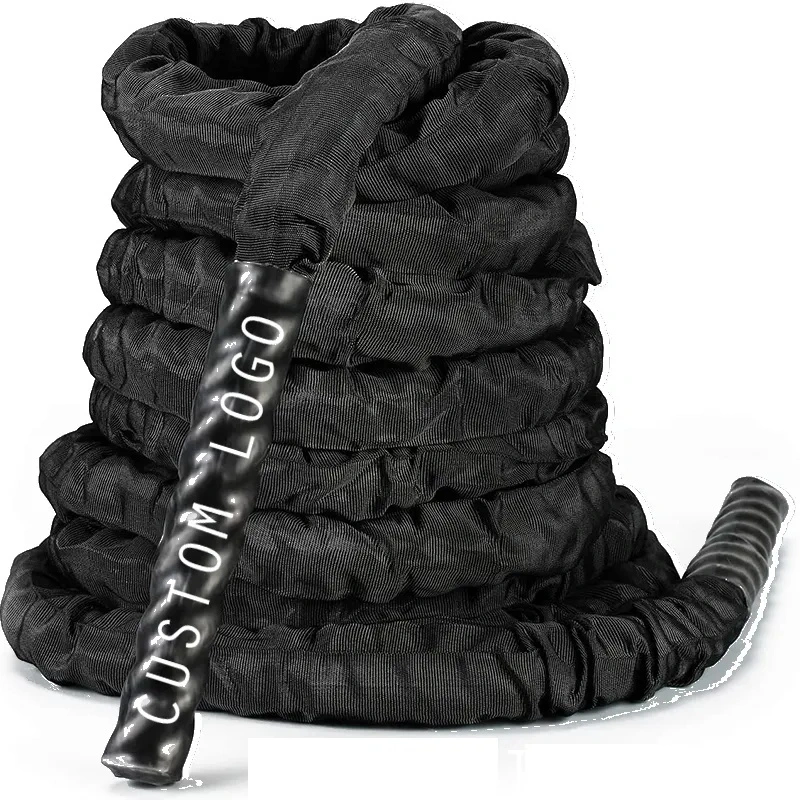 2 Inch 30FT 40FT 50FT Gym Battle Ropes Workout Training Exercise Covered Battle Rope