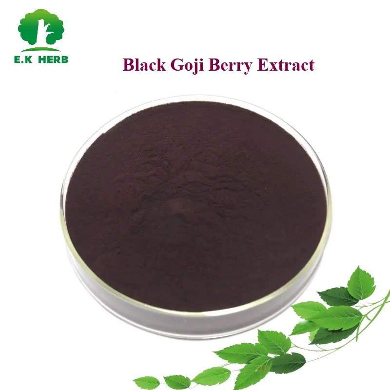 E. K Herb Factory Wholesale/Supplier Beverage Food Additive Natural Anti-Aging Goji Berry Powder Lycium Acid>1%