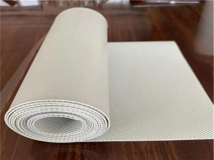 High Density PVC Waterproof Membrane Roof PVC Membrane Fiber Material