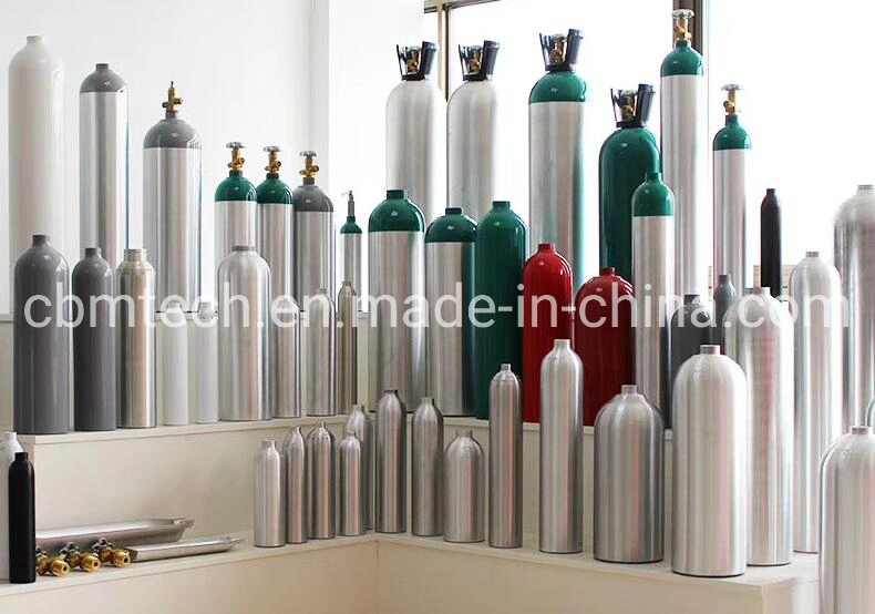 0.4-50L Tped/DOT/GB Aluminum Gas Cylinders for Medical Oxygen/Scuba Diving /CO2 Beveage