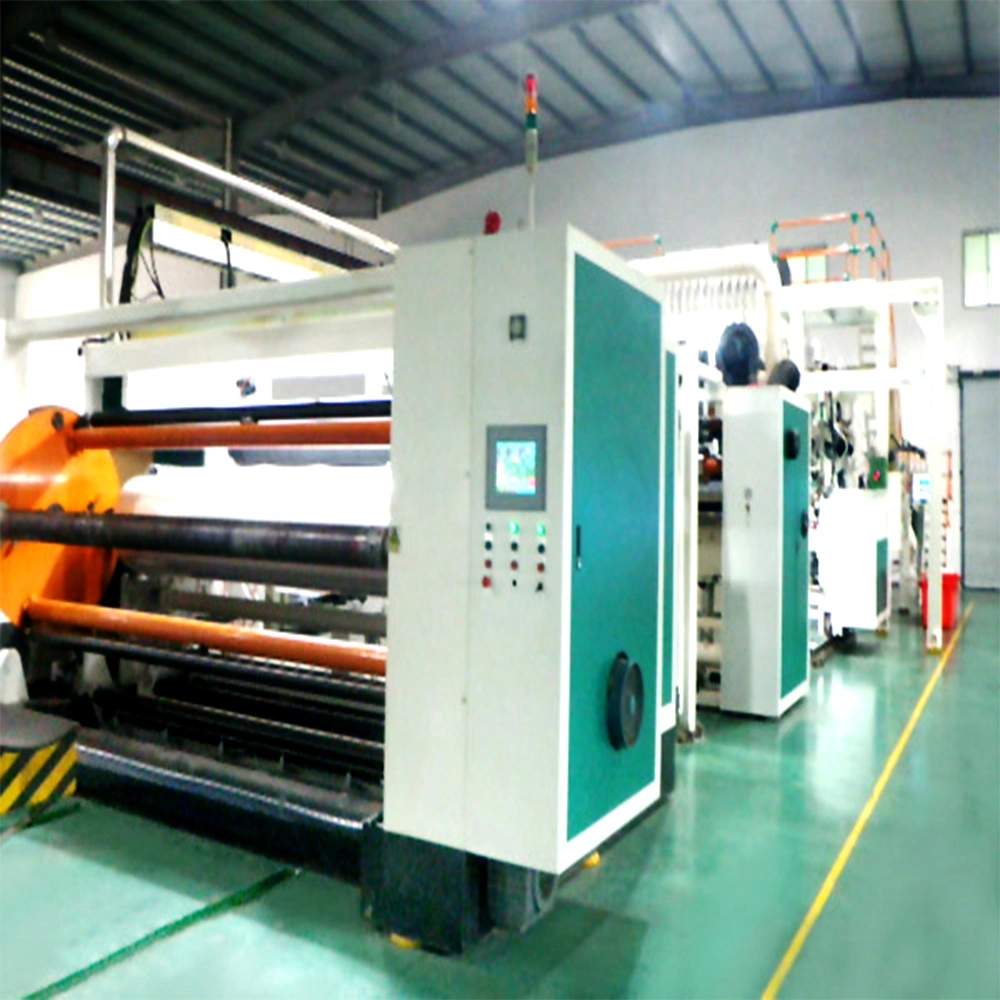 Recycle PP PE Material Casting Film Extrusion Automatic Production Line