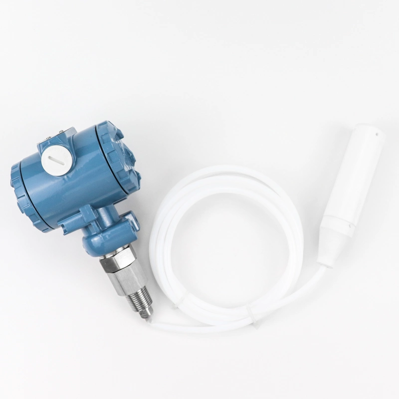 0-10V Corrosive Liquid Level Transmitter Pressure Level Sensor Pressure Transducer 0~5m 0~10m Pressure Range 24VDC 5m Cable