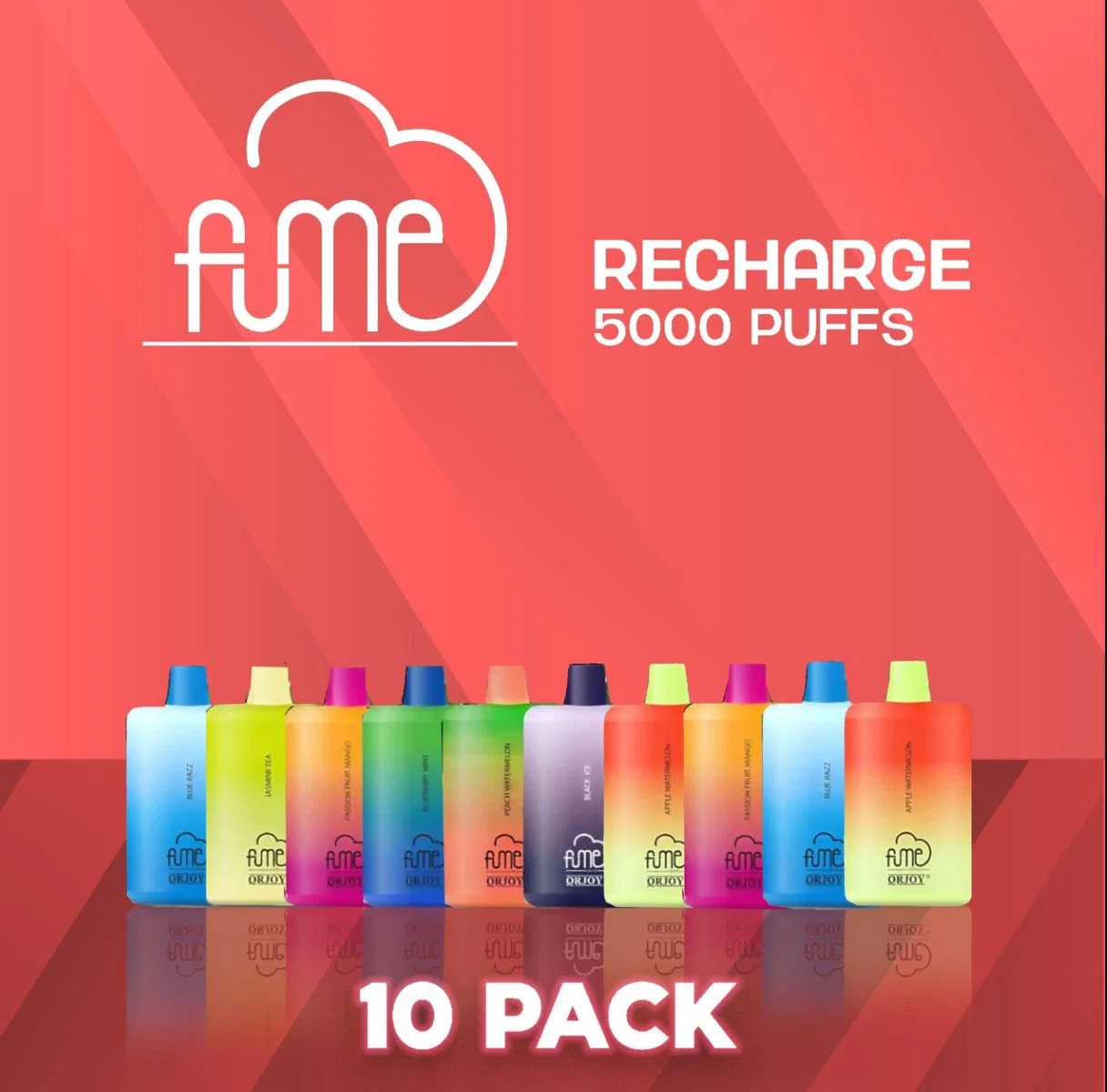 Fábrica de Shenzhen OEM Fume VAPE Fume Recargar 5000 24 sabores Taste Mesh Coil cigarrillo electrónico