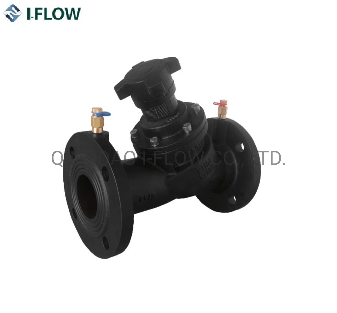 HVAC System Flanged Connection Cast Iron Static Balancing Valve