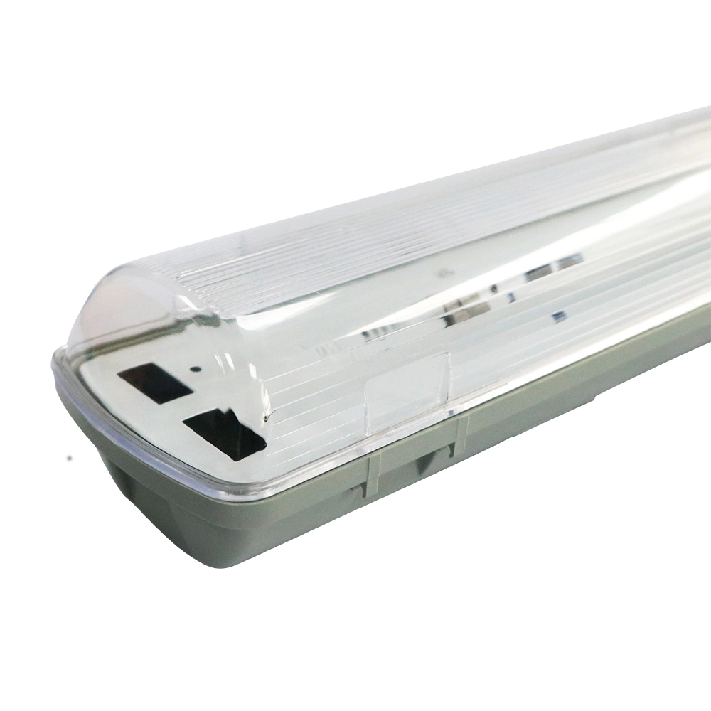 T8 2X18W IP65 Waterproof Lamp Tri-Proof Light Fixture Lamp Tri-Proof LED Lamps Waterproof Fluorescent Lighting Fixture