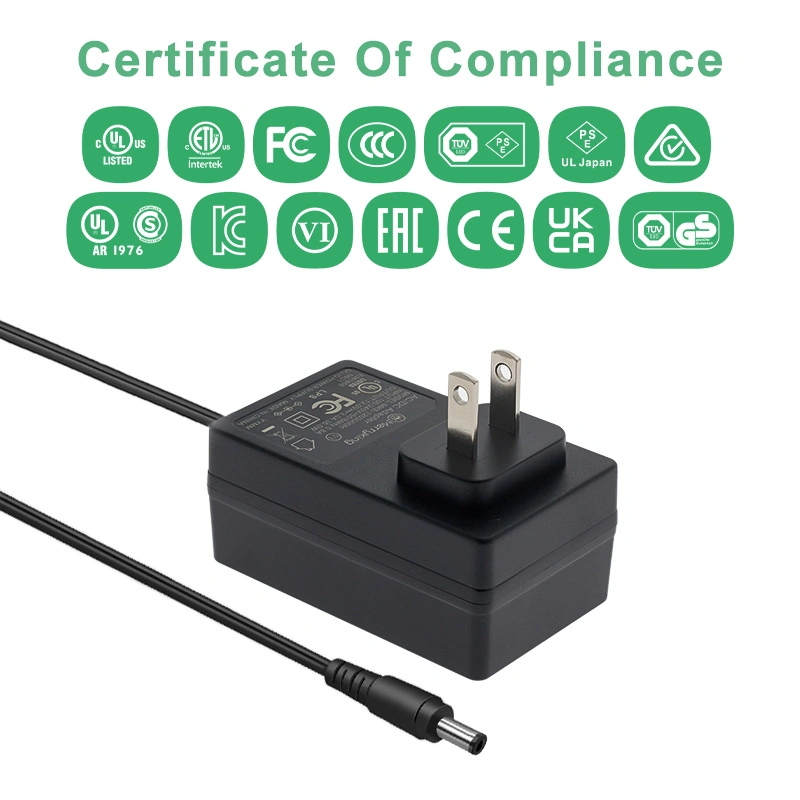 UL CE FCC LED LCD CCTV Switching Power Supply/AC DC Power Adapter AC to DC 5V 12V 15V 20V 24V 1A-5A for LED Strip CCTV Came Power Adapter 5.5*2.5mm Power Supply