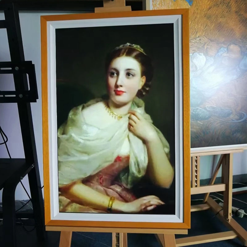 اعمل Smart TV Frame Digital Museum مقاومة للتوهج شاشة LCD غير لامعة رقمية إطار الصور