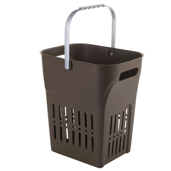 portable Plastic Laundry Basket Clothes Storage Bins Box with Long Handle