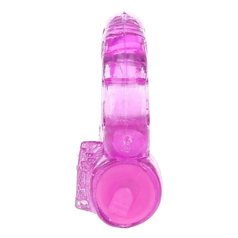 Penis Penisring Vibrator Silikon-Gummi Männliche Produkte Starke Vibration Verzögerung der Ejakulation Cock Ring für Männer Erwachsene Sex Spielzeug