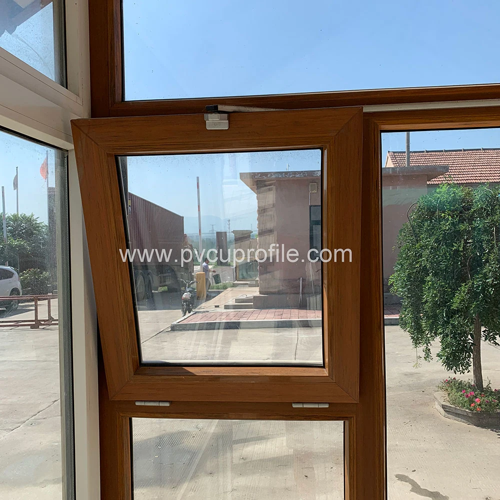 UPVC Sliding Glass Patio Doors Double Hung Vinyl Replacement Windows