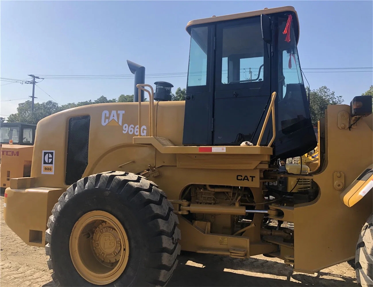 Used 85% Brand New Caterpillar 966g Wheel Loader in Wonderful Working Condition with Reasonable Price. Secondhand Cat Wheel Loader 966c, 966f, 966h on Sale.