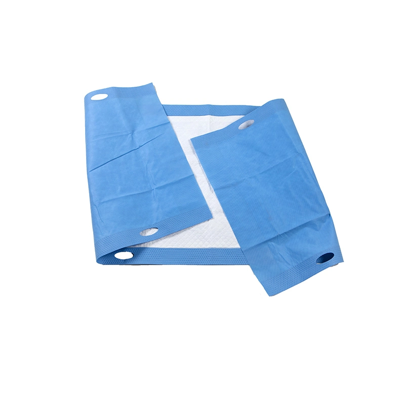 Disposable Patient Transfer Sheet Hospital Surgical Linen Savers Underpad with Handle