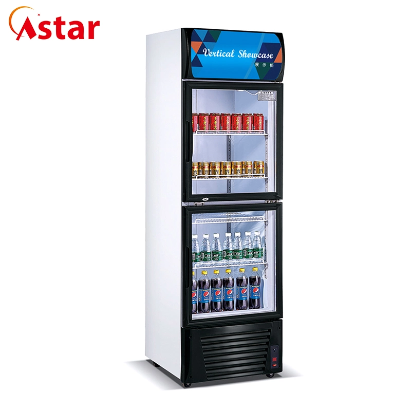 Supermarket Commercial Upright Display Small Refrigerator