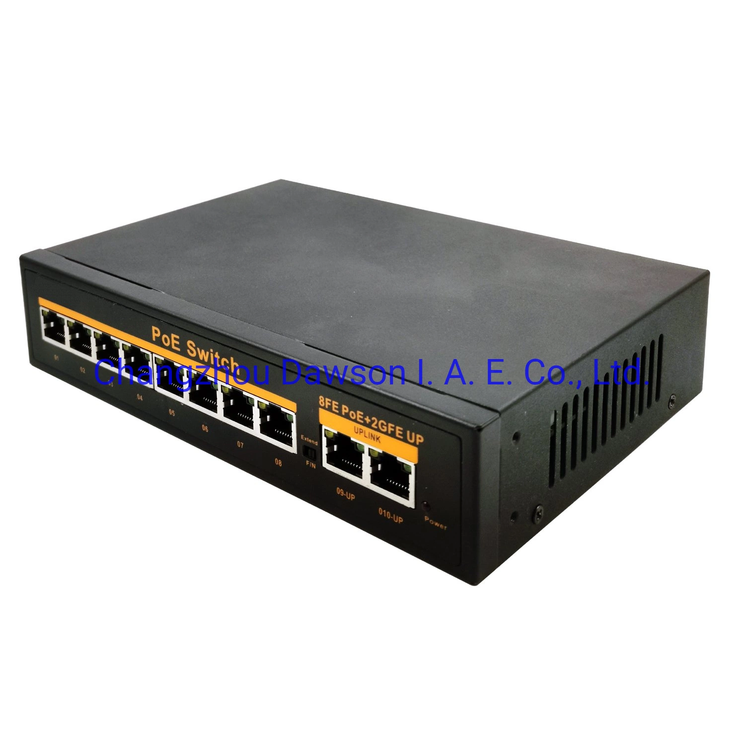 Unmanaged 8 Ports Poe Network Switch with 8+2 Uplink Full Gigabit