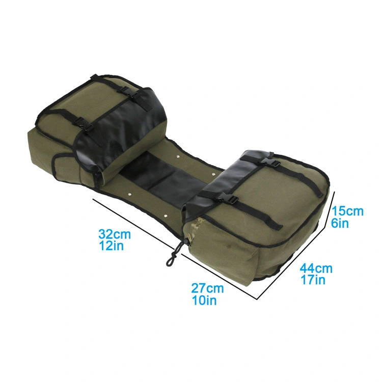 Bicycle Bags Motorbike Large Capacity Saddle Bag Motorcycle Riding Travel Canvas Waterproof Box Side Tools Bag Pouch Wyz20887