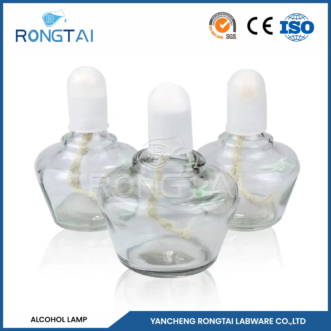 Rongtai alcool lampe Fabricants verre alcool lampe Chine laboratoire alcool Lampe