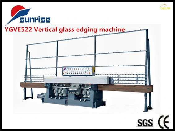 Vertical Glass Tube Grinding Frosting Edging/Edge Portable Polishing Drilling Machine with Miter